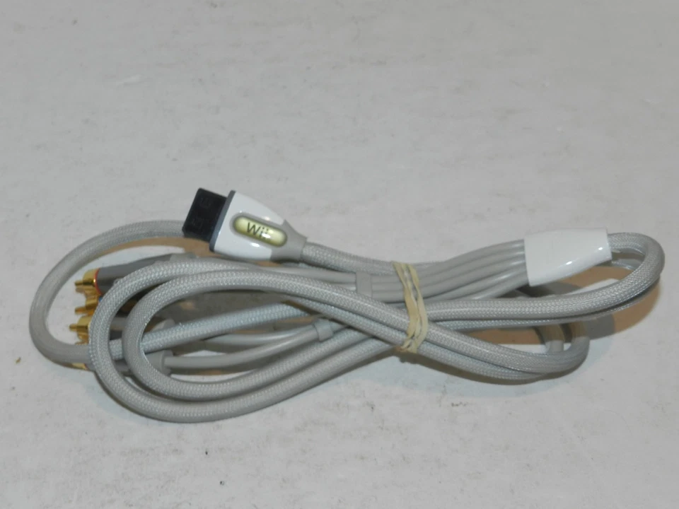 Rocketfish Gaming Component Video/Stereo Audio Cable Cord For Wii U 6ft Gray - Image 1 of 2