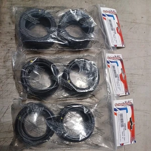 U6838 Cactus 1/10 - Rear Tyres Tires - Yellow - 3 pairs - Picture 1 of 2