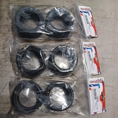 U6838 Cactus 1/10 - Rear Tyres Tires - Yellow - 3 pairs - Image 1 of 2