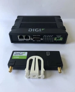 *DIGI* Digi IX20 Rugged Wireless Router & DIGI CORE Plugin Model 1002-CMG4 - Picture 1 of 12