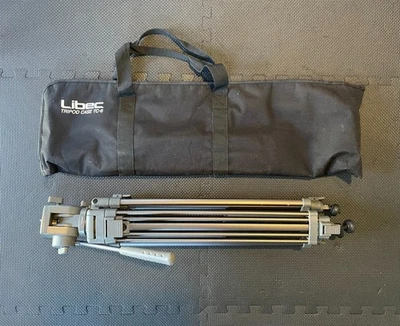 Libec TH-M20 Aluminum 2-Stage Tripod With Libec Tripod Case TC-6 - Image 1 of 4
