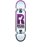 Real Skateboard Complete Be Free White/Purple 8.25" Assembled