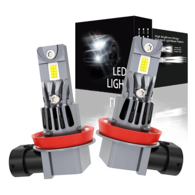 Kit de conversión de faros 2 bombillas LED H11 BLANCO para Nissan Versa 2022 2023 2024 Foto 1 de 4