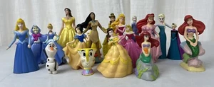 Lot 19 Disney Prinzessin Figuren PVC Tortenaufleger Sammlerstück Elsa Arielle Belle - Bild 1 von 8