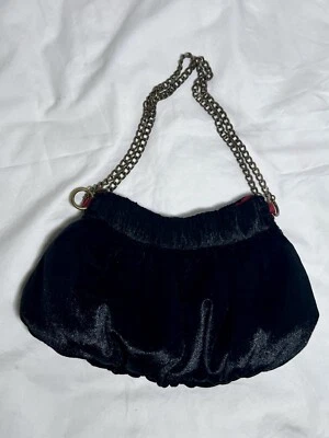 Necessary objects black velvet Like Purse  - Изображение 1 из 4