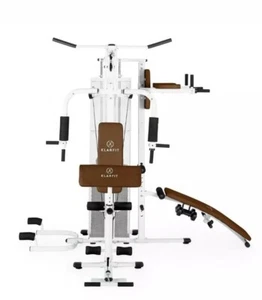 Klarfit Ultimate Gym 5000 Stazione Fitness Multifunzione - Bianco - Foto 1 di 6