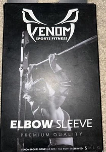 Venom Sports Compression Sleeve Elbow Support : Size SMALL MEN/WOMEN NEW - Picture 1 of 3