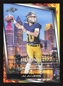 2024 Leaf NSCC VIP #VP-3 JuJu Lewis - Carrollton Trojans - Picture 1 of 2