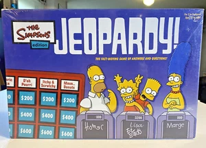 The Simpsons Edition Jeopardy! Board Game by Pressman 2003 - Brand New, Sealed - Picture 1 of 4