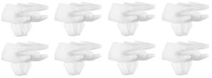 8 ROCKER PANEL MOLDING CLIPS! FOR MERCEDES C300 C43 C63 C350 C400 C450 E300 ETC - Picture 1 of 3