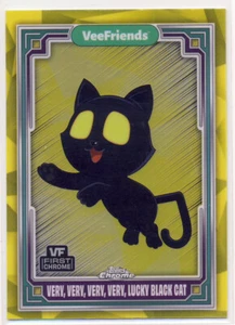 2025 VeeFriends Chrome Blaster Parallel 3 Very Very Very Very Lucky Black Cat - Picture 1 of 2