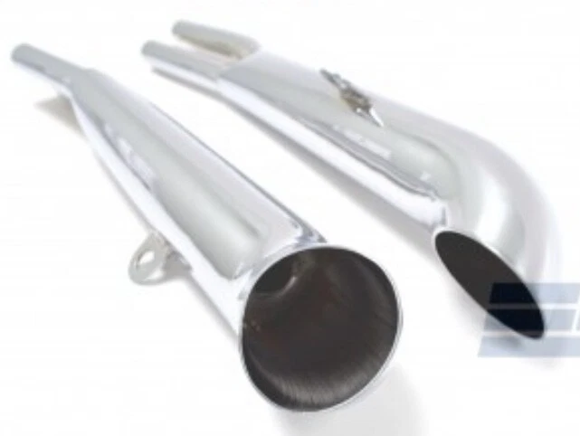 Tubos silenciadores de escape MAC Kawasaki KZ900 cromados rendimiento Foto 1 de 1