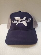 Black Water Duck Call Hat Cap Mesh Back Trucker's Baseball RARE!