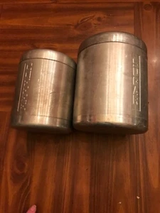 CENTURY ALUMNIUM WEAR SUGAR AND COFFEE CANISTER - Picture 1 of 5