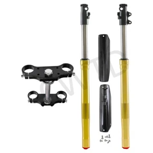 15mm Axle 45/48mm 31" Front Fork Shock +Triple Tree Clamp For Dirt Pit Bike 110c - Bild 1 von 8