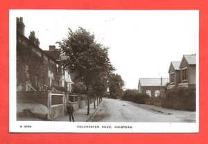 Postal con foto real Colchester Road Halstead Essex Kingsway S 9158 - Imagen 1 de 2