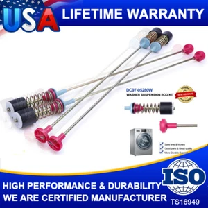 Fits Samsung WA50R5200AW/US WA50R5400AV/US WA50T5300AC Washer Suspension Rod Kit - Picture 1 of 12