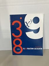 Livre d'activités pour calculatrice de fraction Casio FX55