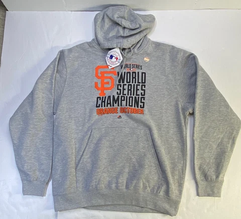NWT SF San Francisco Giants Hoodie 2014 World Series Champions Men’s Large L Cover