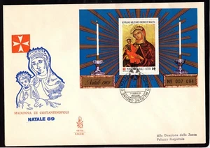 FDC SMOM Christmas BF 1989 - Picture 1 of 1