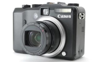 【NEAR MINT】Canon PowerShot G7 10.0MP Compact Digital Camera Black From JAPAN - Picture 1 of 9