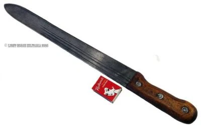 British Martindale Crocodile Birmingham No W550 Bush Machete 66 cm 1950s - image 1 of 4