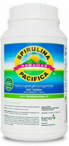 Spirulina Pacifica Cyanotech Co. Hawaii, USA 500mg 2400 tablets - Picture 1 of 2