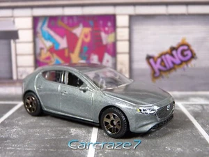 2022 Matchbox Charcoal Gray '19 Mazda 3 Loose - D1 - Picture 1 of 3