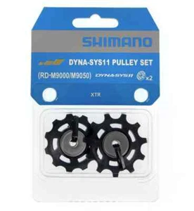 Set pulegge di tensione e guida MTB Shimano XTR RD-M9000/M9050 11 velocità - Foto 1 di 1