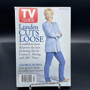 TV Guide March 30 - April 5 1996 Joan Lunden Kevin Costner Minnesota State - Imagen 1 de 4