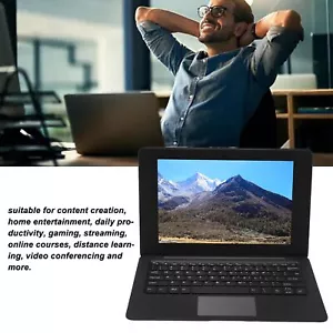 10.1 Inch Laptop LCD Display 64G ROM Dual Core 2.4GHz Laptop Computer NEW - Picture 1 of 40