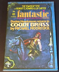 Fantastic June 1975 Digest Robert E. Howard/Michael Moorcock Sword & Sorcery FN - Picture 1 of 4