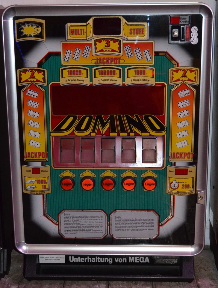 Mega Domino Unterhalter Geldspielgerät Geldspieler Spielautomat Automat - Bild 1 von 1