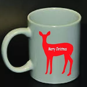 Kaffeetasse Weihnachtstasse Weihnachten Kaffeetasse Rothirschtasse Weihnachtsgeschenk - Bild 1 von 3