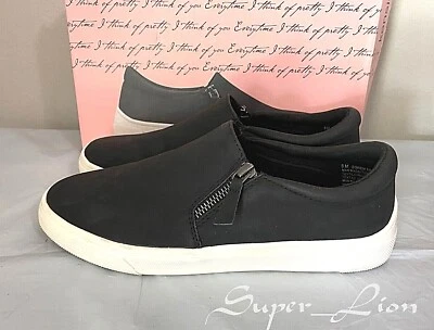 Kensie Women's Soren Slip On Sneaker Shoes - PICK SIZE - BLACK - Image 1 of 4