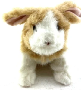 Furreal Friends Hasbro Hop N Cuddle Brown Bunny Rabbit Hopping Cute Sounds 8'' - Picture 1 of 8