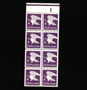 OPC 1981 US 18c B Rate Eagle Libretto Pannello Sc#1819a MNH 38689 - Foto 1 di 1