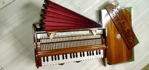 Harmonium qualità concerto miglior suono legno di teak resistenza lunga, 440hztuned, matto a mano - Foto 1 di 12