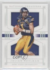2016 Panini National Treasures Collegiate Century Silver 24/25 Julian Edelman