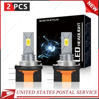 2x H15 LED Headlight Bulbs High Beam lamps For MERCEDES-BENZ GLA250 2015-2019 - Image 1 of 4