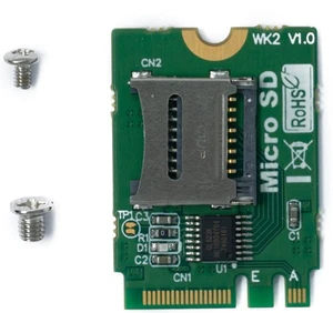 SYSTEM-S M2 NGFF Schlüssel A.E WIFI Slot auf Micro SD SDHC SDXC TF Kartenleser - Afbeelding 1 van 4