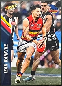 Autógrafo firmado Izak Rankine Adelaide Crows en tarjeta seleccionada 2025 - Imagen 1 de 1