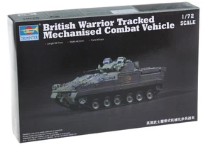 Trumpeter 1/72 British Warrior Armored Fighting Vehicle Plastikmodell - Bild 1 von 3