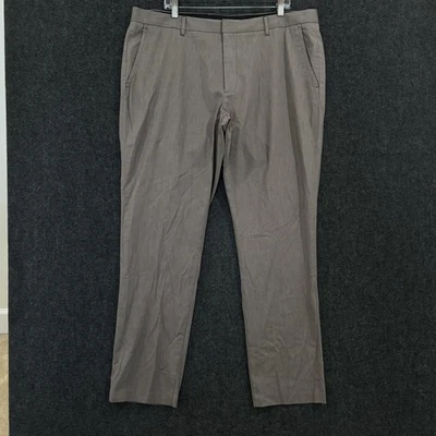 Calça Bonobos Thursday Masculina 40x32 Marrom Ajuste Atlético Vestido Elástico Chino - Imagem 1 de 4