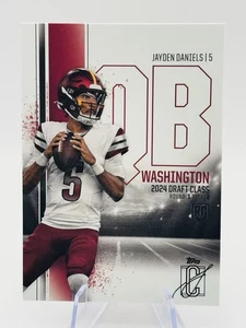 2024 Topps Signature Class - Novatos Jayden Daniels #194 (RC) - Imagen 1 de 2