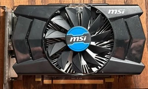 MSI AMD Radeon R7 250 2GB DDR5 High Profile Bracket GPU P/N: MS-V301 - Picture 1 of 4