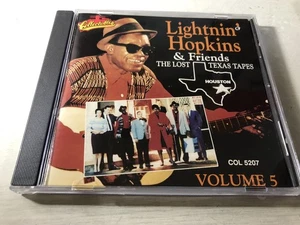 Lightnin' Hopkins & Friends – The Lost Texas Tapes: Volume 5 (1990) Music CD - Picture 1 of 3