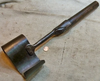 Picadora de calabaza forjada a mano temprana gran herramienta antigua coleccionable LEER Foto 1 de 4