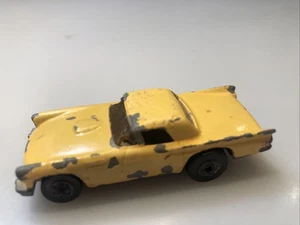 Hot Wheels 1977 Vintage '57 Ford Thunderbird T Bird Giallo 1:64 Diecast - Foto 1 di 6
