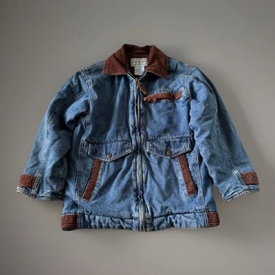 Chaqueta de mezclilla de lavado medio Arizona para niños, denim talla 7-8 Foto 1 de 4